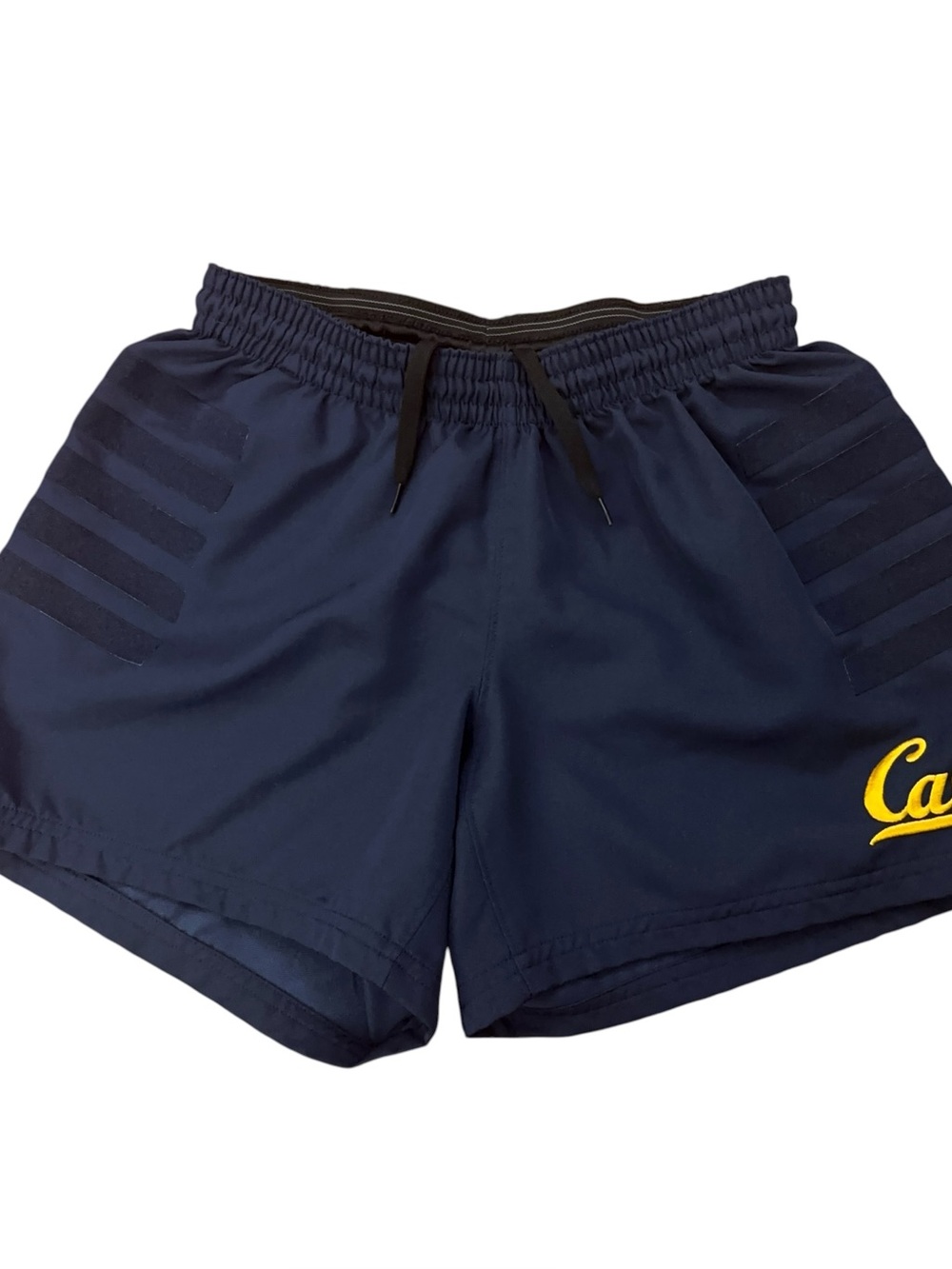 Nike UC Berkley Cal Shorts Womens Size S Drawstring Track Running Gym Blue